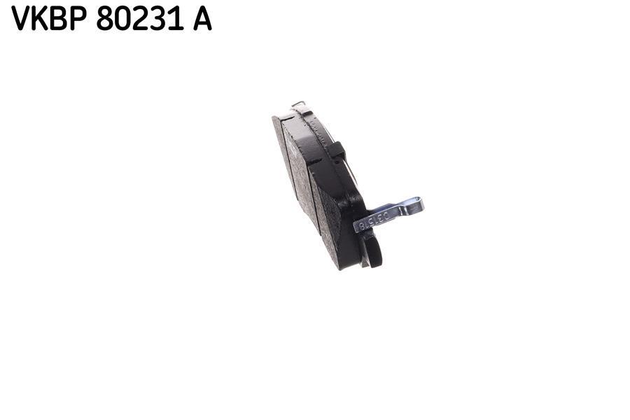 Jeu de 4 plaquettes de frein SKF ref. VKBP 80231 A